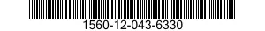 1560-12-043-6330  1560120436330 120436330