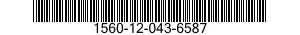 1560-12-043-6587  1560120436587 120436587