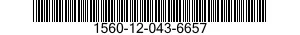 1560-12-043-6657  1560120436657 120436657