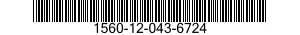 1560-12-043-6724  1560120436724 120436724