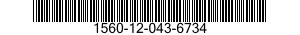 1560-12-043-6734  1560120436734 120436734