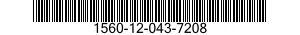1560-12-043-7208  1560120437208 120437208