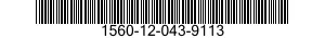 1560-12-043-9113  1560120439113 120439113