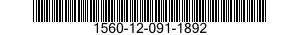 1560-12-091-1892  1560120911892 120911892