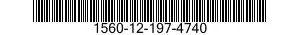 1560-12-197-4740 FUSELAGE SECTION 1560121974740 121974740