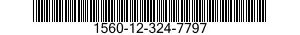 1560-12-324-7797 WEB,STRUCTURAL COMPONENT,AIRCRAFT 1560123247797 123247797