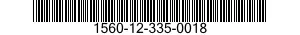 1560-12-335-0018 WEB,STRUCTURAL COMPONENT,AIRCRAFT 1560123350018 123350018