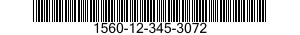 1560-12-345-3072 SPAR,AIRCRAFT 1560123453072 123453072