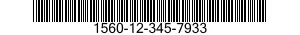 1560-12-345-7933 WEB,STRUCTURAL COMPONENT,AIRCRAFT 1560123457933 123457933
