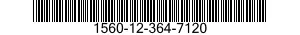 1560-12-364-7120 BRACKET,STRUCTURAL COMPONENT,AIRCRAFT 1560123647120 123647120