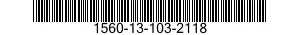 1560-13-103-2118 SUPPORT,STRUCTURAL COMPONENT,AIRCRAFT 1560131032118 131032118