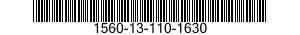 1560-13-110-1630 TAB,TRIM,AIRCRAFT: 1560131101630 131101630