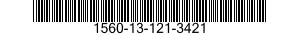 1560-13-121-3421 STIFFENER,AIRCRAFT 1560131213421 131213421