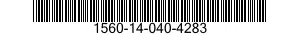 1560-14-040-4283 TRAILING EDGE,AIRCRAFT 1560140404283 140404283