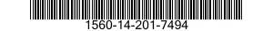 1560-14-201-7494  1560142017494 142017494