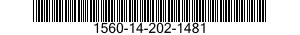 1560-14-202-1481 CHANNEL,AIRCRAFT 1560142021481 142021481
