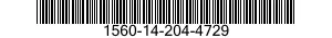 1560-14-204-4729  1560142044729 142044729