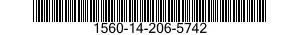 1560-14-206-5742  1560142065742 142065742