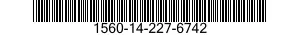 1560-14-227-6742  1560142276742 142276742