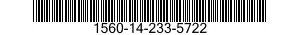 1560-14-233-5722  1560142335722 142335722