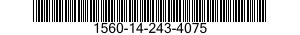 1560-14-243-4075  1560142434075 142434075