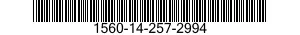 1560-14-257-2994  1560142572994 142572994