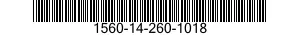 1560-14-260-1018  1560142601018 142601018