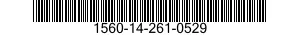 1560-14-261-0529  1560142610529 142610529