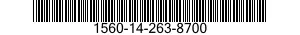 1560-14-263-8700  1560142638700 142638700