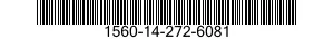 1560-14-272-6081 CHANNEL,AIRCRAFT 1560142726081 142726081