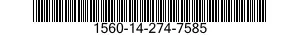 1560-14-274-7585  1560142747585 142747585