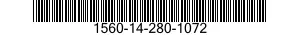 1560-14-280-1072  1560142801072 142801072