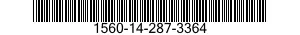 1560-14-287-3364  1560142873364 142873364