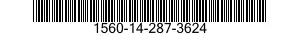 1560-14-287-3624  1560142873624 142873624