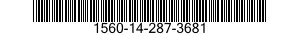1560-14-287-3681  1560142873681 142873681