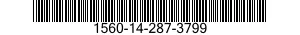 1560-14-287-3799  1560142873799 142873799