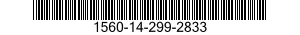 1560-14-299-2833 CONNECTOR,EXHAUST PIPE 1560142992833 142992833