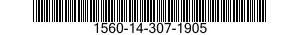 1560-14-307-1905 CORD ASSEMBLY,ELASTIC 1560143071905 143071905