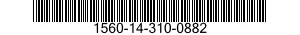 1560-14-310-0882  1560143100882 143100882