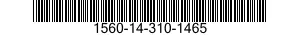 1560-14-310-1465  1560143101465 143101465
