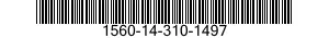 1560-14-310-1497  1560143101497 143101497