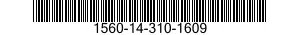 1560-14-310-1609  1560143101609 143101609