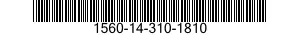 1560-14-310-1810  1560143101810 143101810