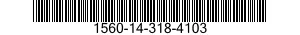 1560-14-318-4103  1560143184103 143184103