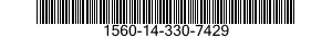 1560-14-330-7429  1560143307429 143307429