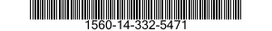1560-14-332-5471  1560143325471 143325471