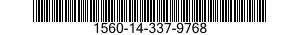 1560-14-337-9768  1560143379768 143379768