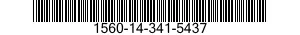 1560-14-341-5437  1560143415437 143415437