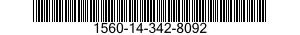 1560-14-342-8092 BORD FUITE,EMP VERT 1560143428092 143428092