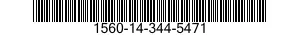 1560-14-344-5471  1560143445471 143445471